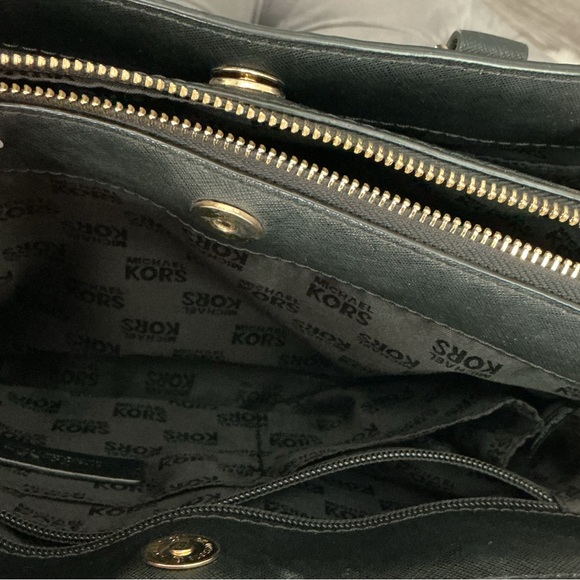 Michael Kors Black Satchel Bag - Picture 4 of 12